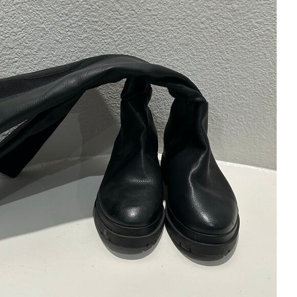 SOUL NATURALIZERS Olga Tall Boots NEW $179 Faux Leather Upper Size 8.5W - Picture 7 of 10